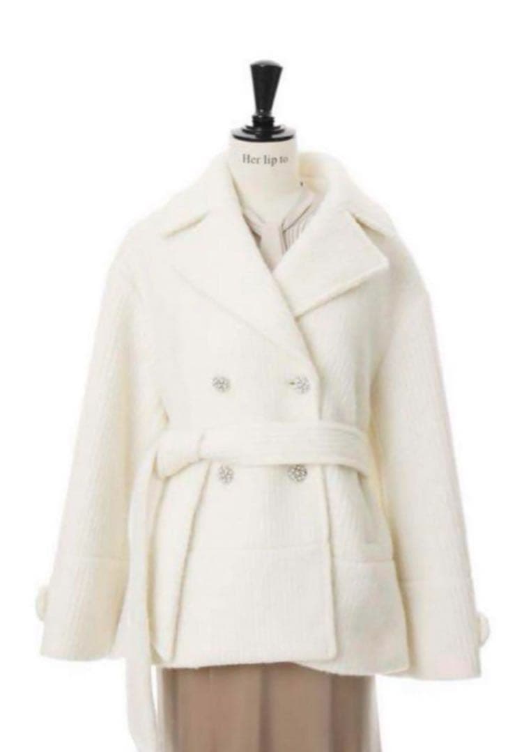 Odette Wool-Blend Coat herlipto