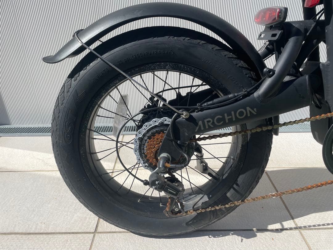ARCHION 電動アシスト自転車 E-BIKE A02JP 電動自転車 黒
