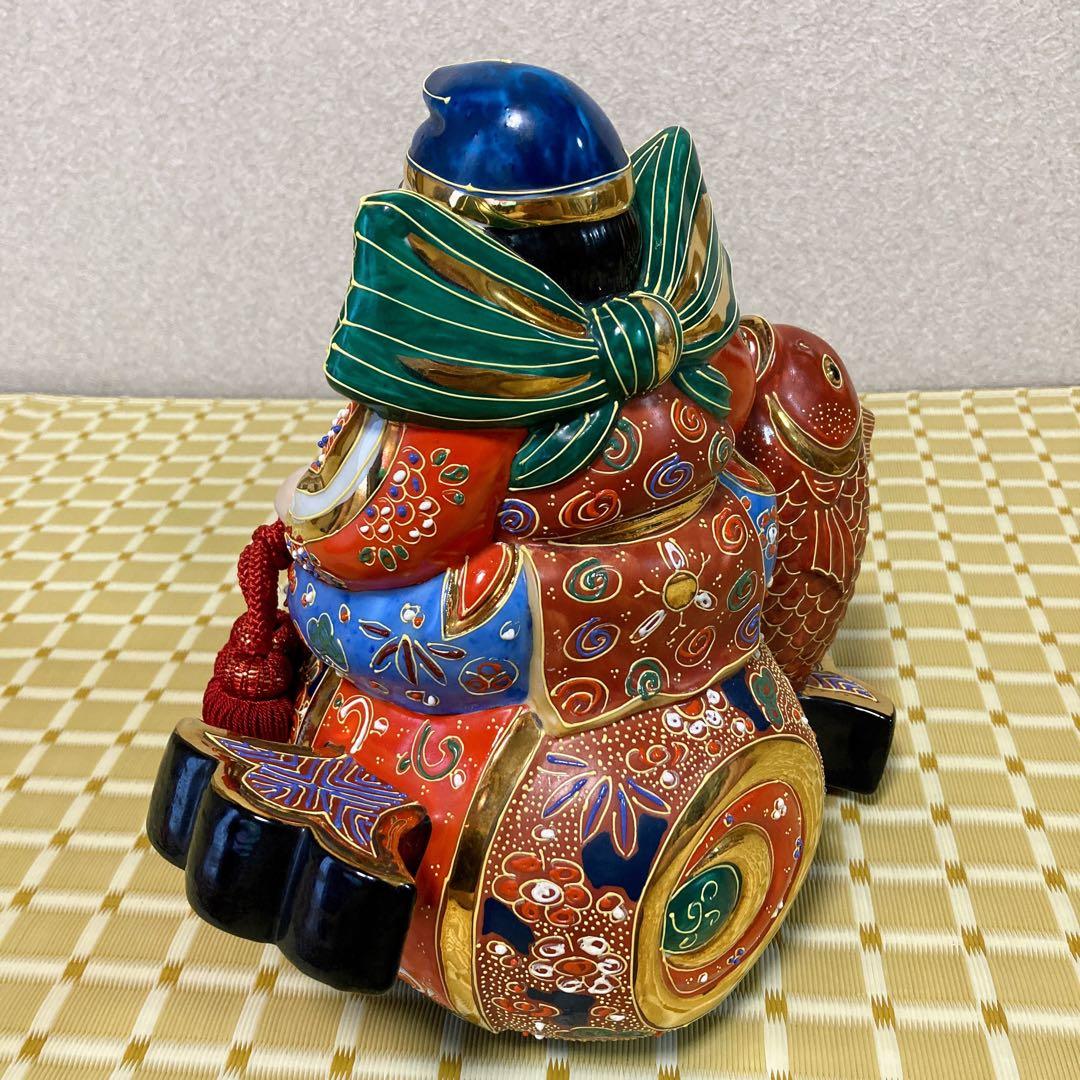 九谷焼 八幡窯 須栄義 七福神 9号恵比寿天 恵比寿様 縁起物 商売繁盛