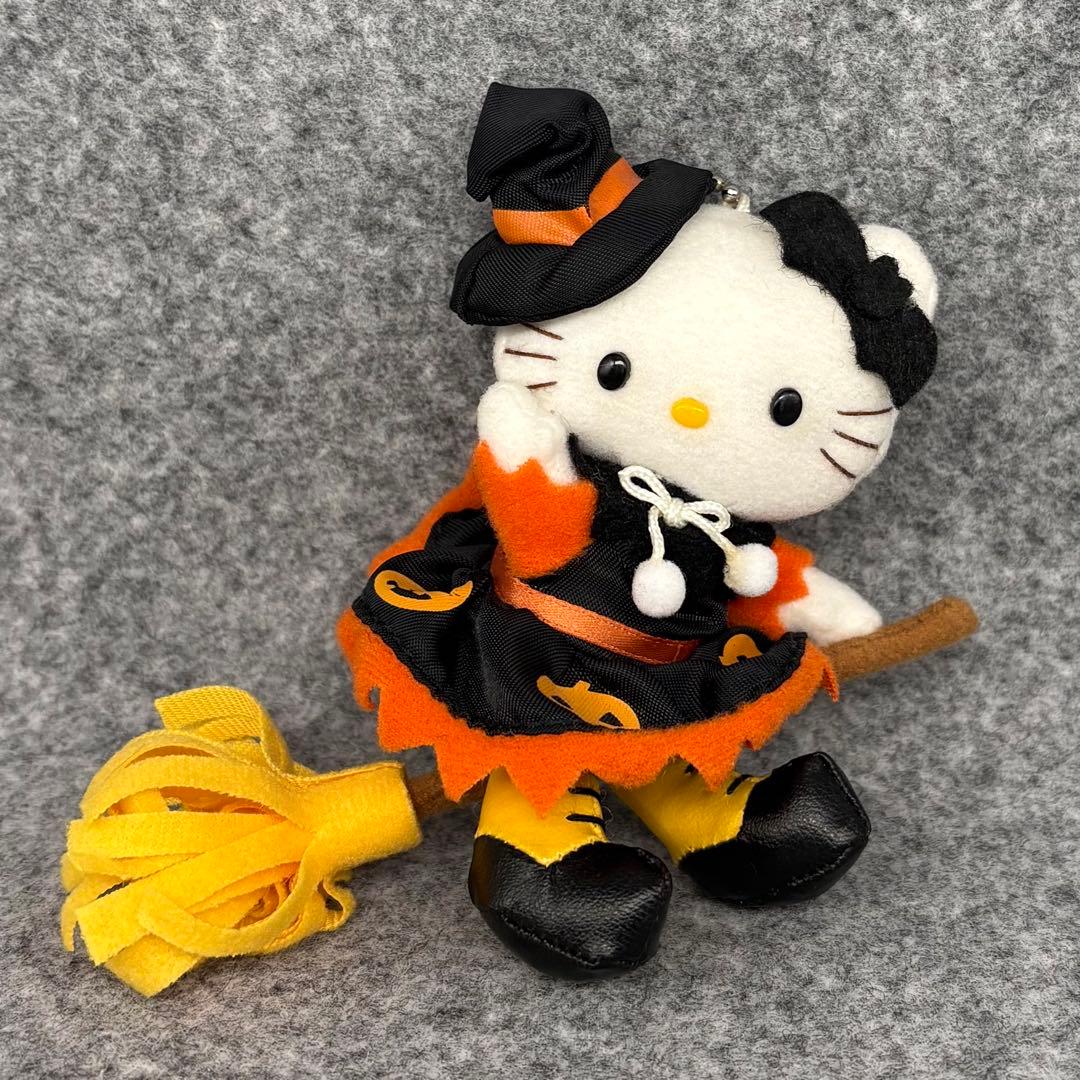 USJ ハローキティ マスコット ぬいぐるみ キーチェーン ハロウィン