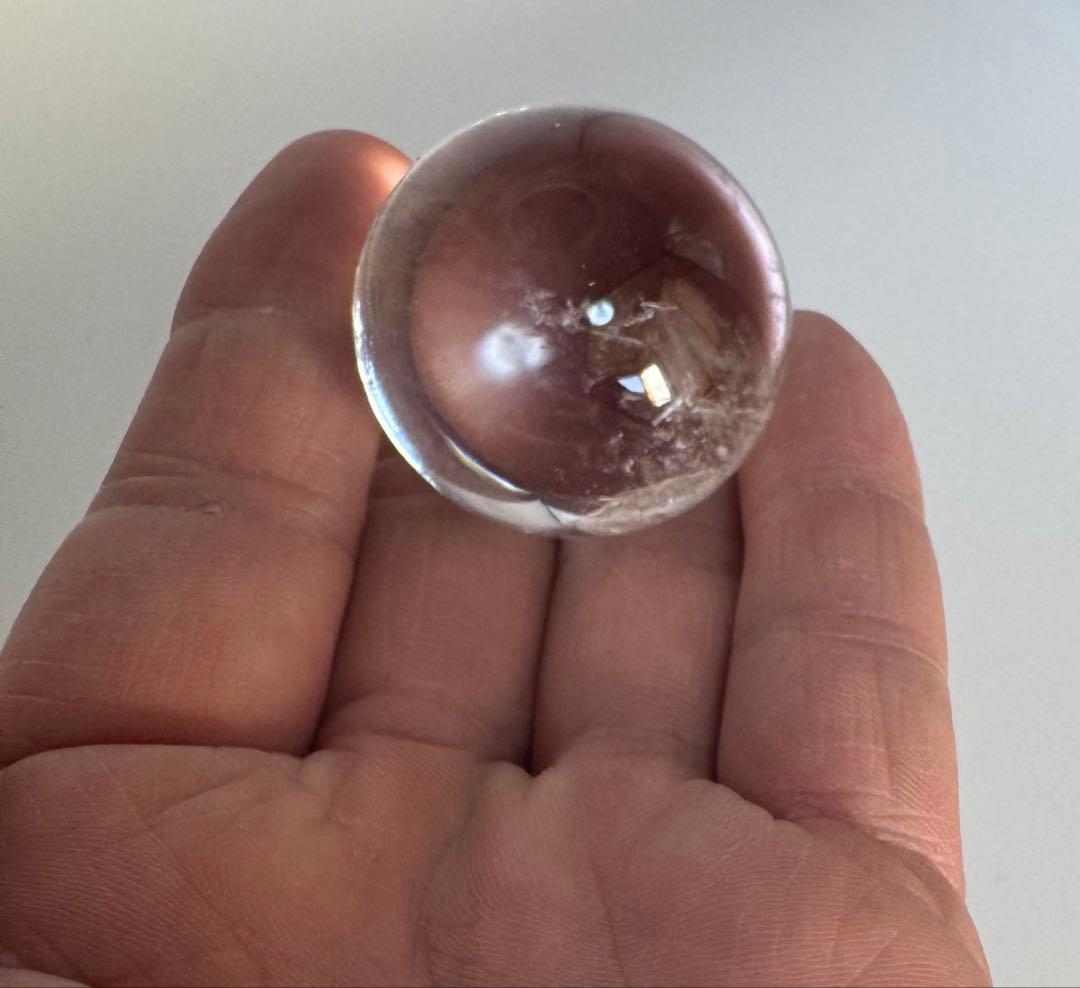 レムリアンシードクリスタル丸玉 36.8mm パワーストーン 天然石