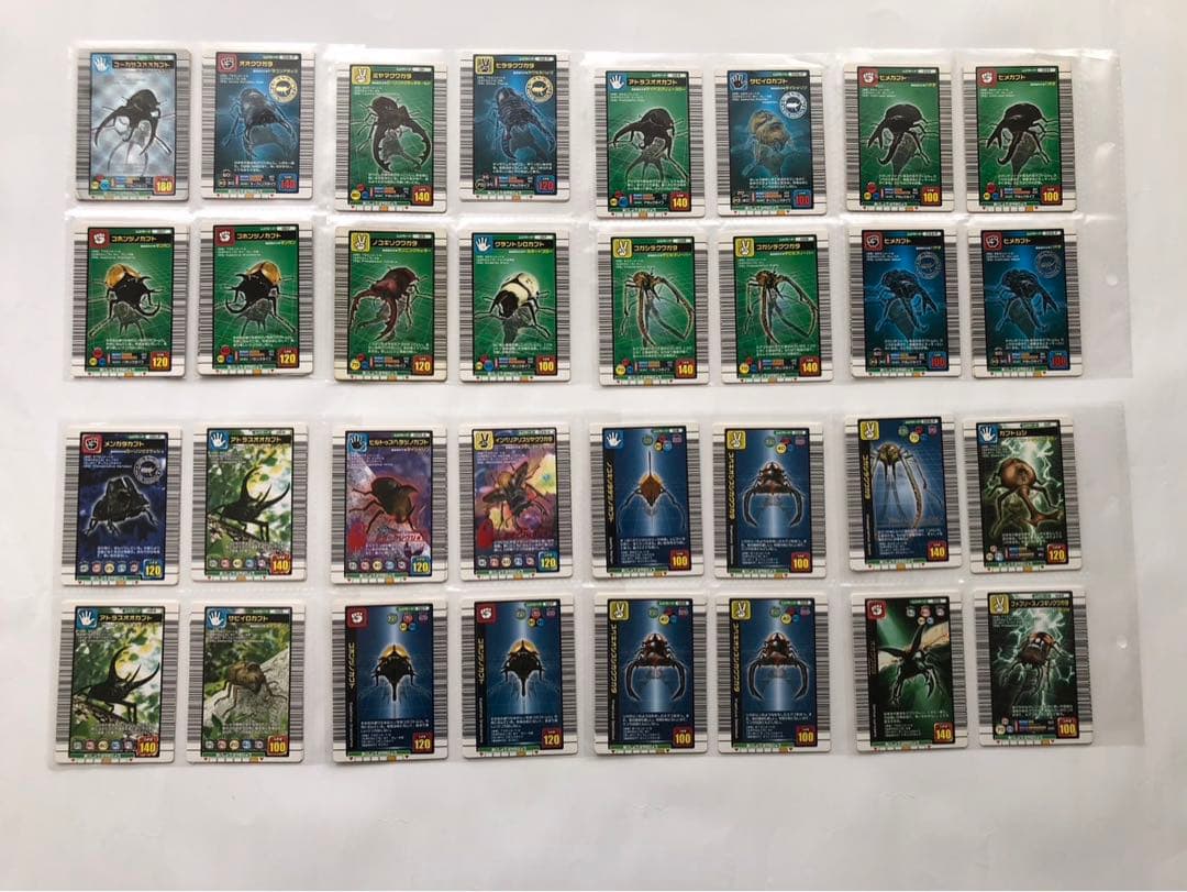 昆虫王者ムシキング 虫カード+技カード全176枚