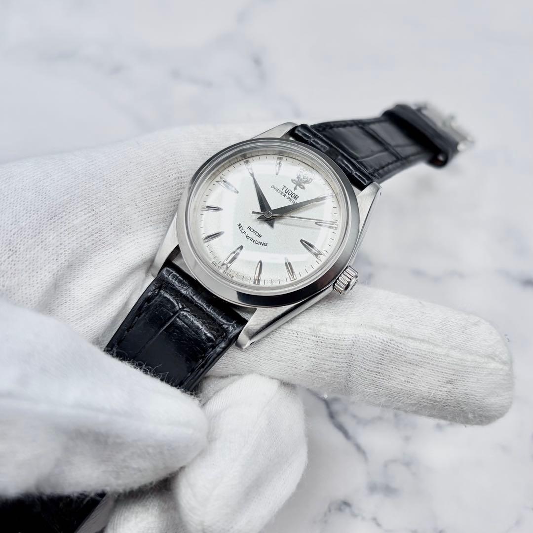 【極美／OH済】チュードル オイスタープリンス デカバラ 7964 自動巻き