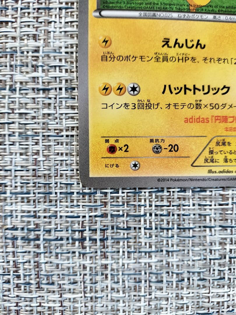 日本代表のピカチュウ　ポケモンBook付録 050/XY-P PROMO