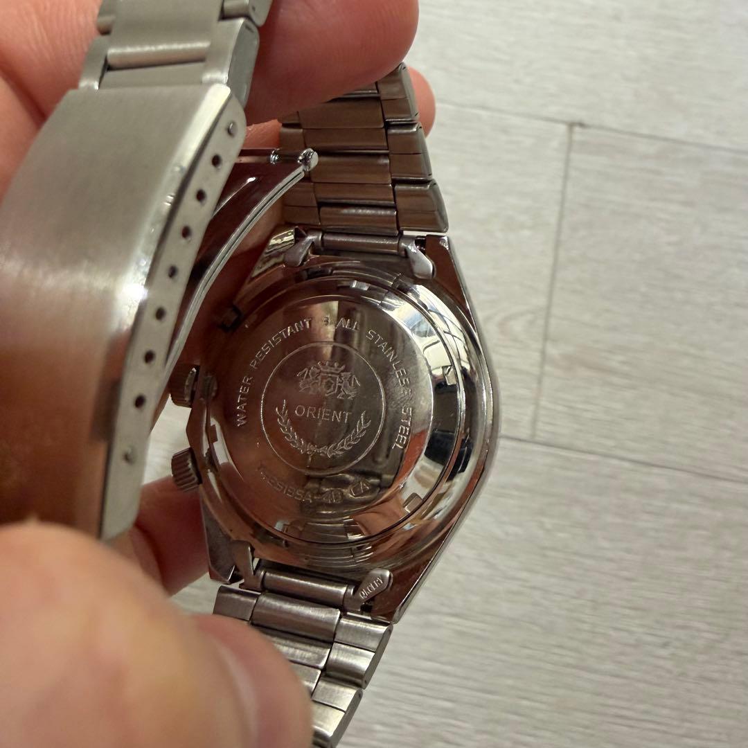 ORIENT SK 自動巻き腕時計 ゴールド/ブラック　稼働品