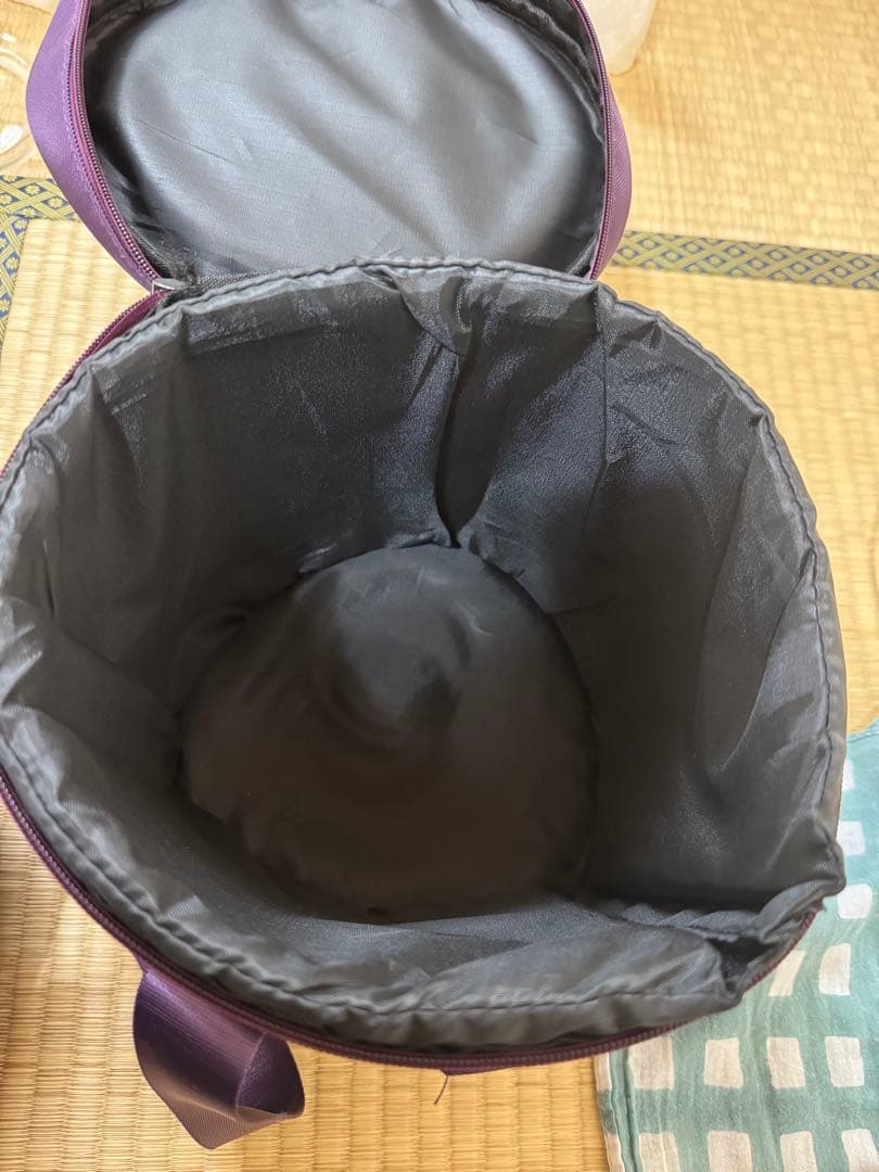 【マレット無】クリアタイプのクリスタルボウルとバッグ