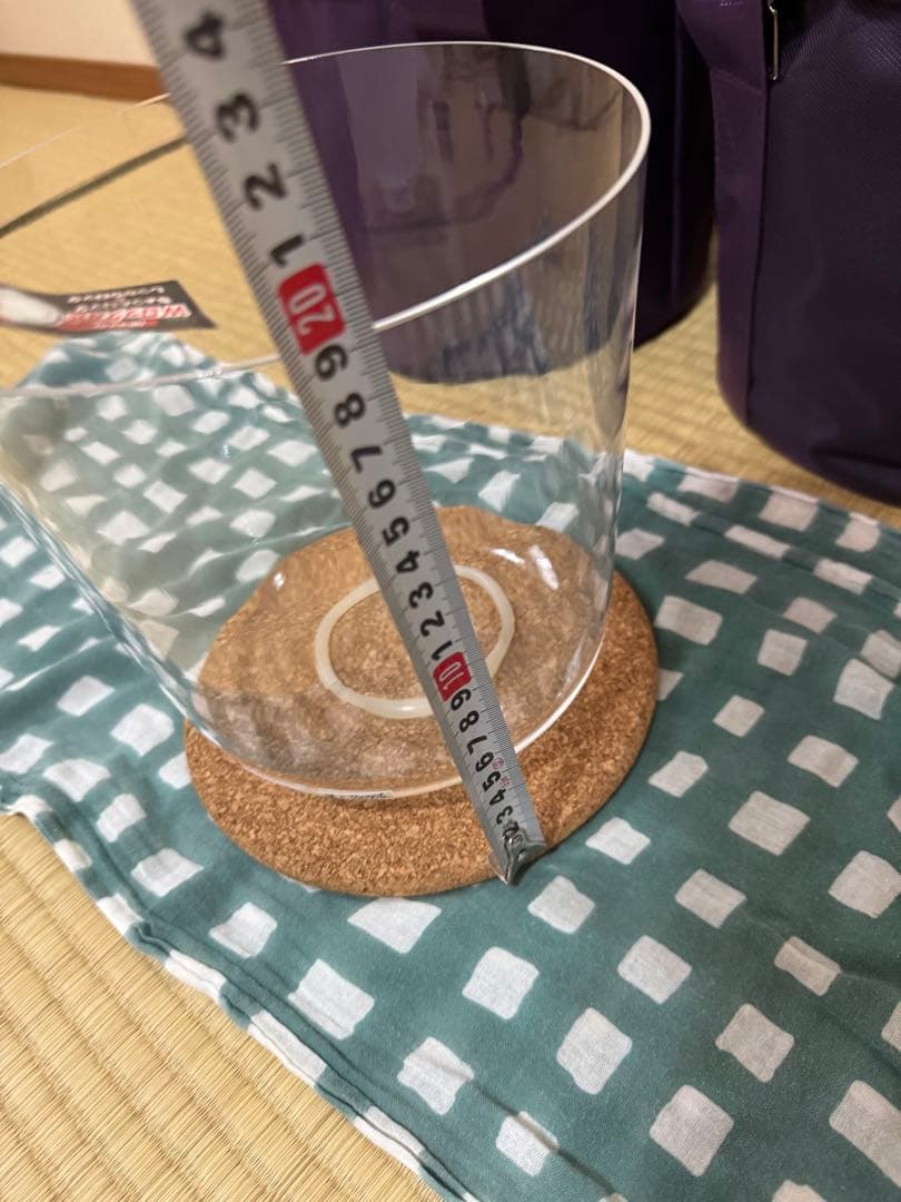 【マレット無】クリアタイプのクリスタルボウルとバッグ