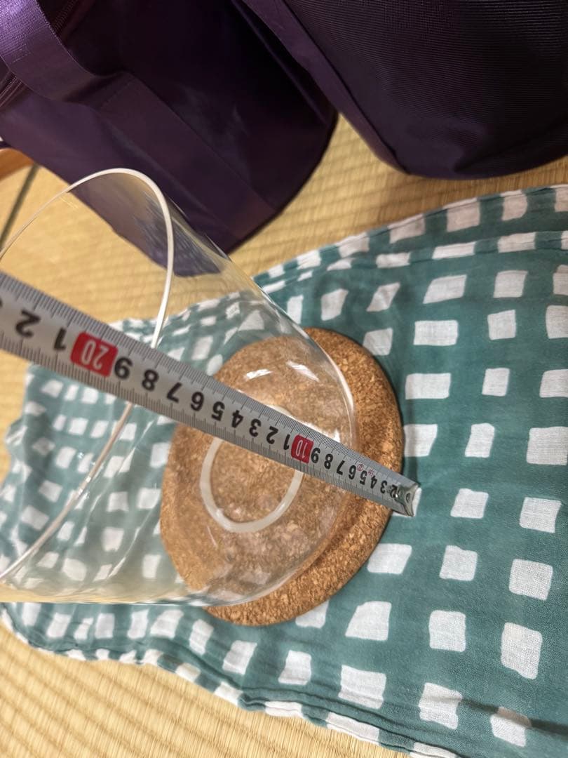 【マレット無】クリアタイプのクリスタルボウルとバッグ