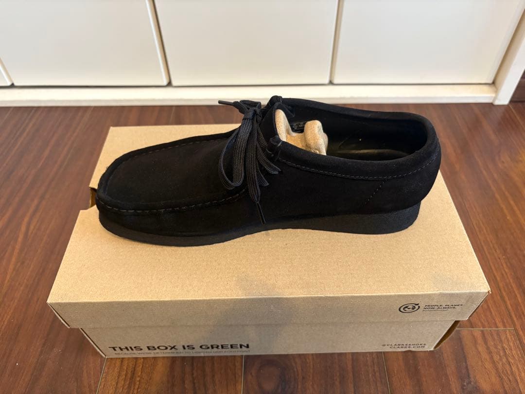 CLARKS クラークス　ワラビー 【26.5】ブラック