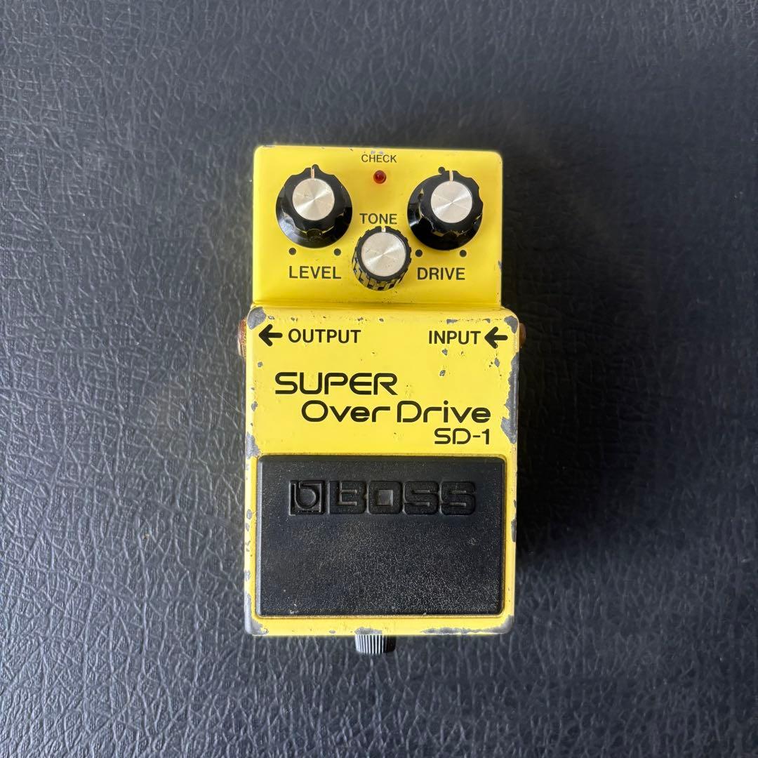1983年ビンテージ日本製 Roland BOSS SD-1 オーバードライブ Boss SD-1 1983年日本製ヴィンテージ オーバードライブ BOSS SD-1 1983