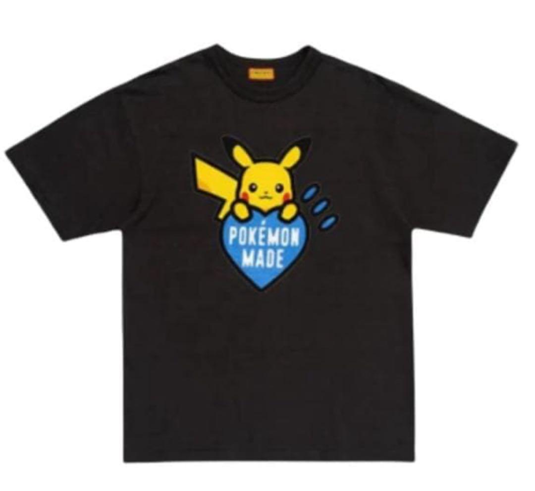HUMAN MADE ポケモンTシャツ 黒 M 未使用 オフラインストア限定 - メルカリ