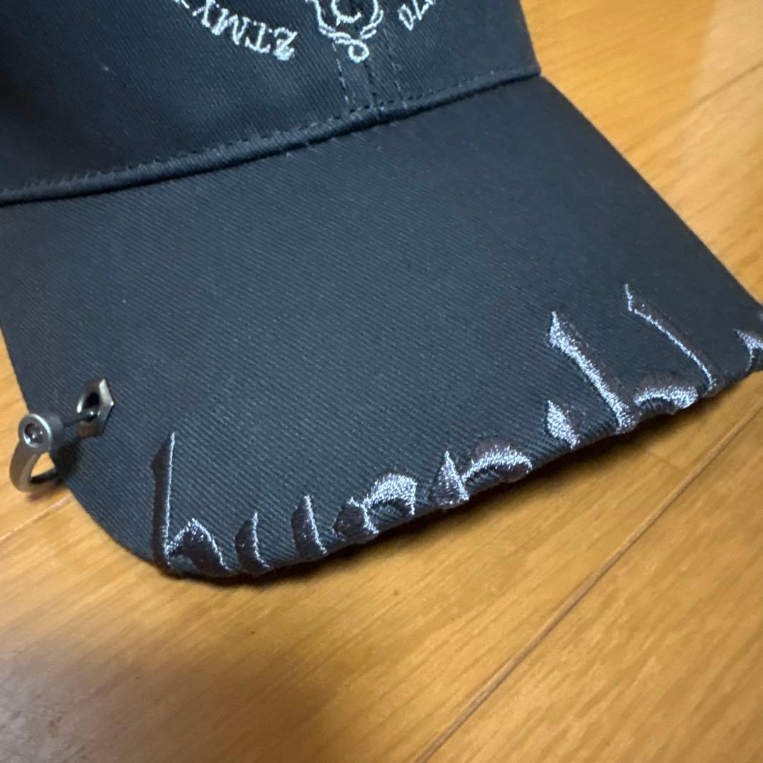 ずとまよ メタルリングキャップ Metal Ring CAP (Charcoal Gray