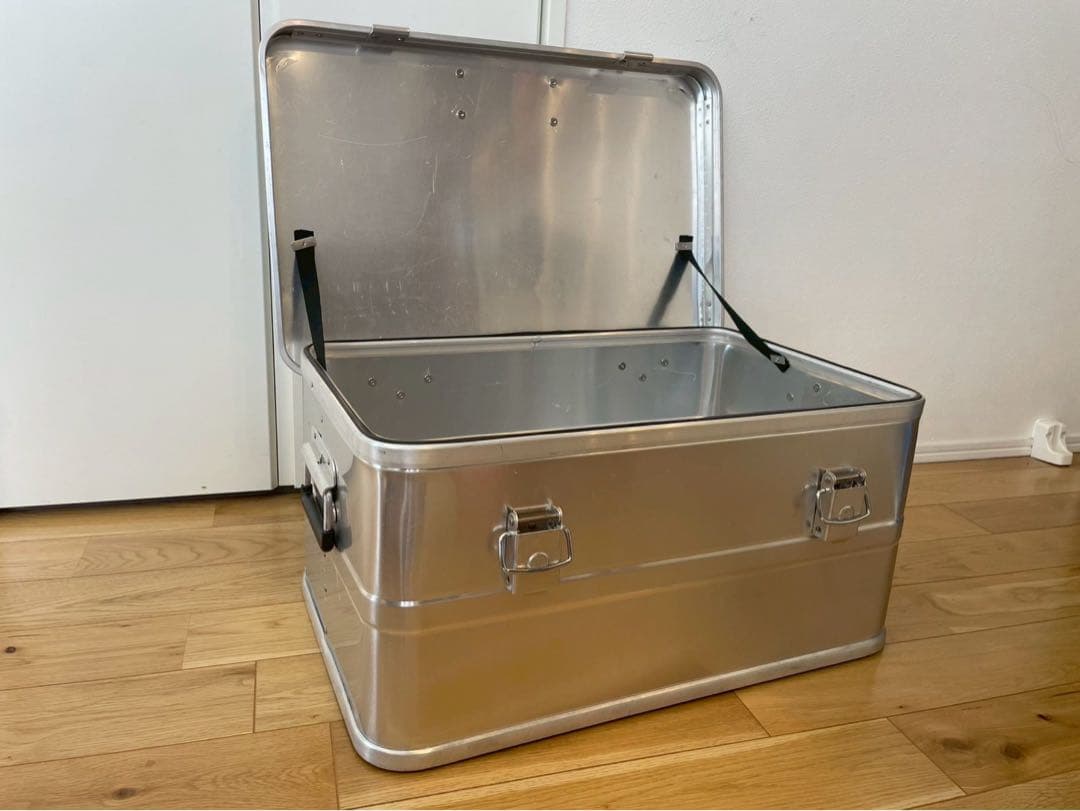 ※期間限定値下げ【廃盤・希少】DULTON アルミコンテナ M 旧型　ロゴなし