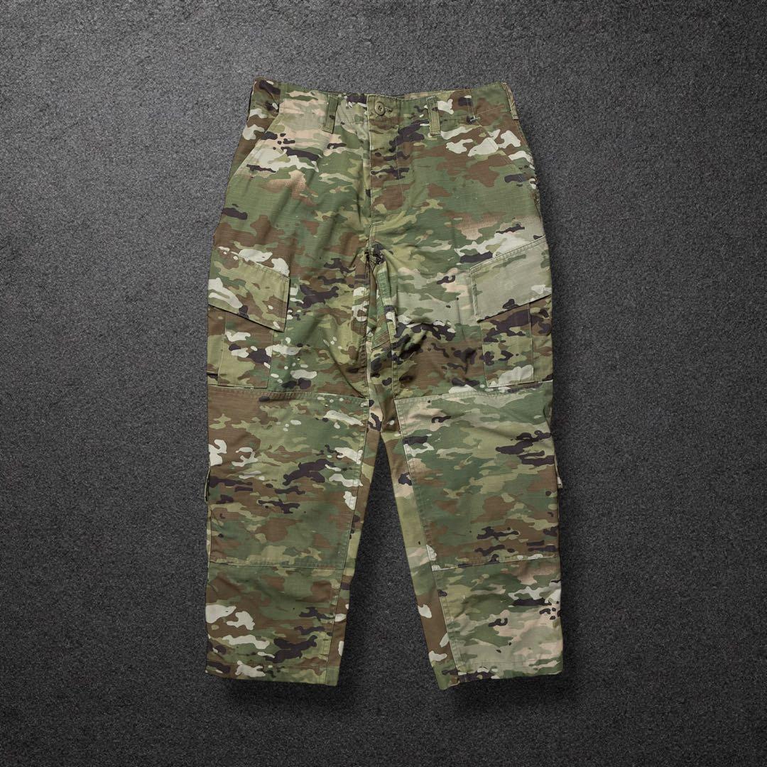 米軍実物 US ARMYマルチカムカーゴパンツM-XS OCP 迷彩ミリタリー
