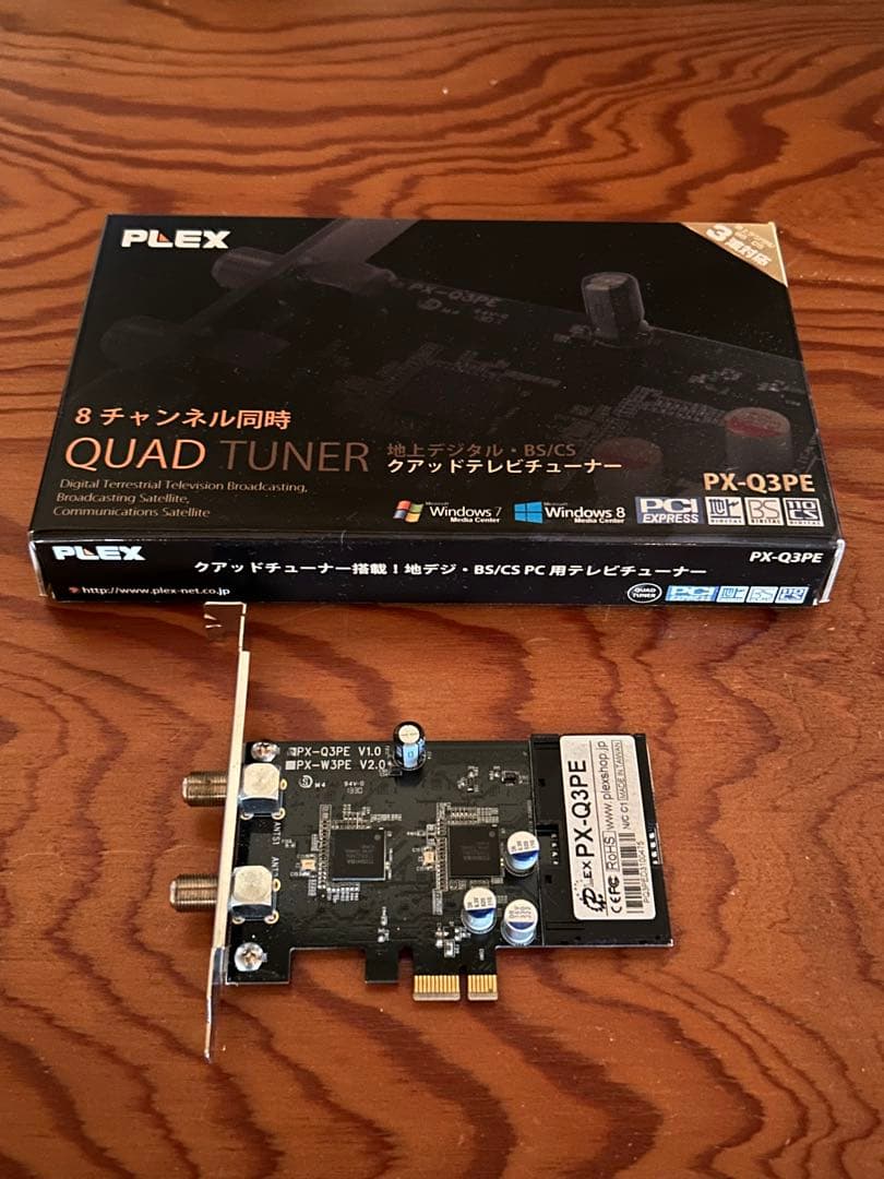 PLEX PX-Q3PE TVチューナーカード