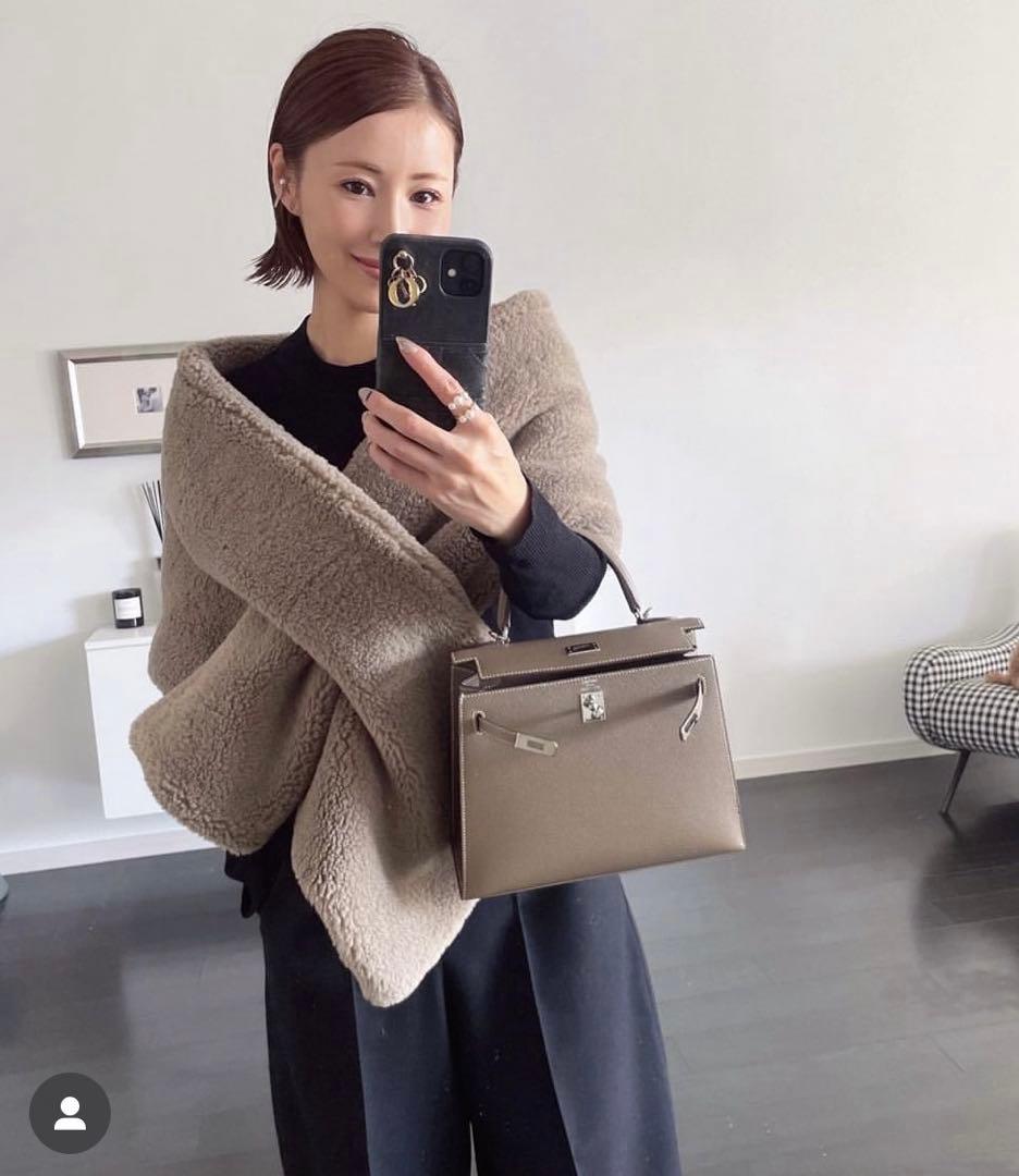 ENCHARエンチャールボアボリュームショールマフラー enchar