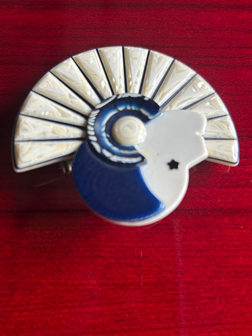 LEA STEN PARIS リアスタンヴィンテージブローチアールデコレディー