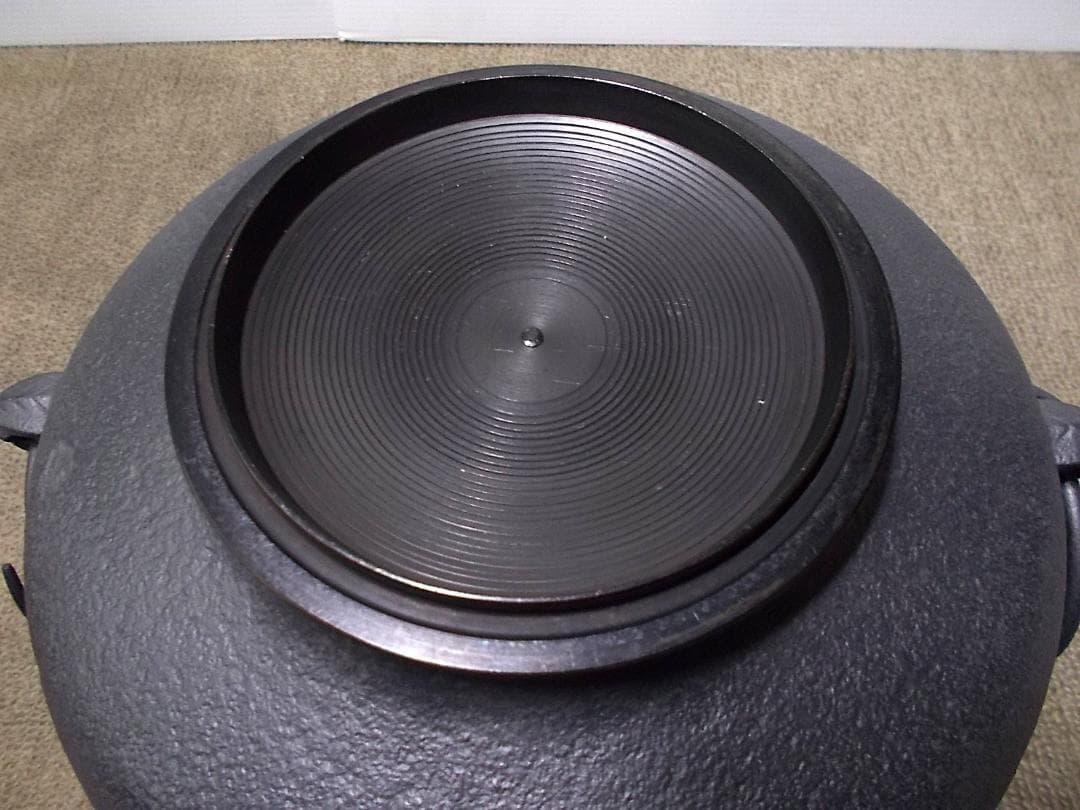 茶道具 置炉セット 人間国宝高橋敬典作 未使用五徳 利休好 阿弥陀堂釜 共