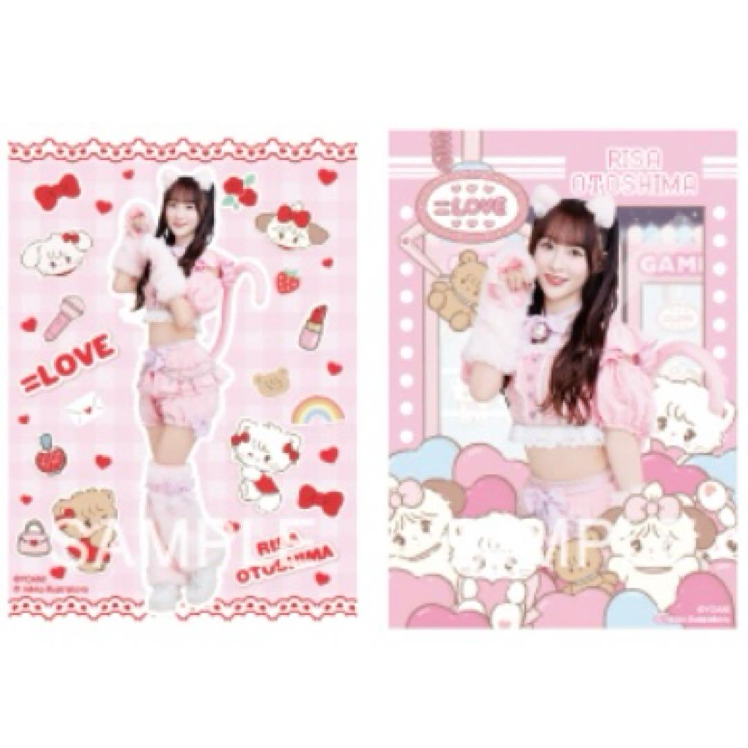 LOVE イコラブ音嶋莉沙生写真 7周年コンサート衣装猫衣装直筆ヨリ