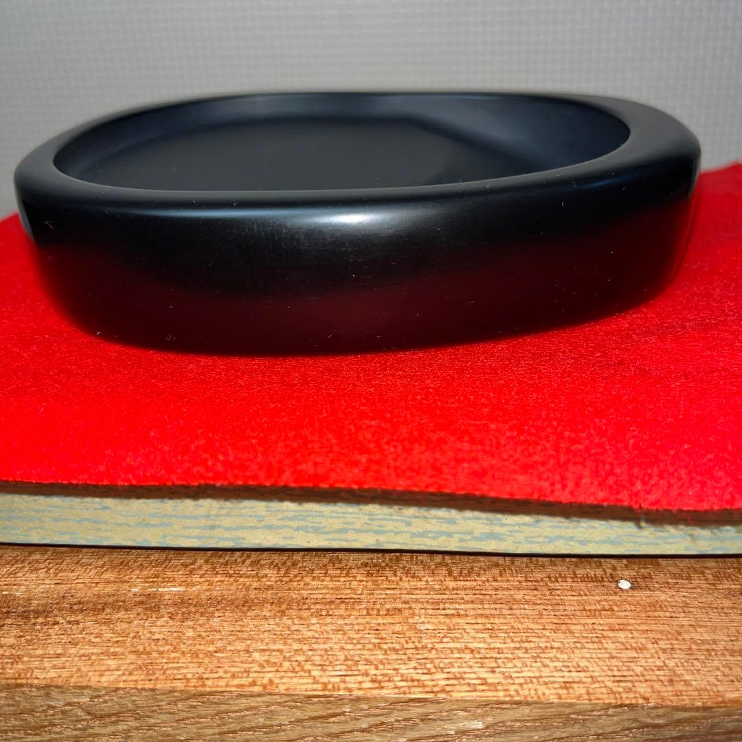 ⭕️希少 那智黒石 玉石 石のささやき 山口光峯 特殊研 皇室献納