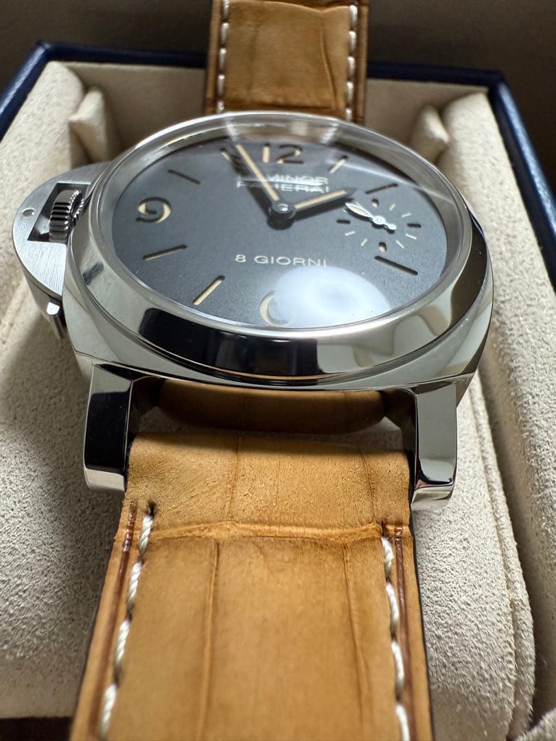 ふ*ぷ様 パネライ　ルミノール デストロ オット ジョルニ　保証書、箱等完品