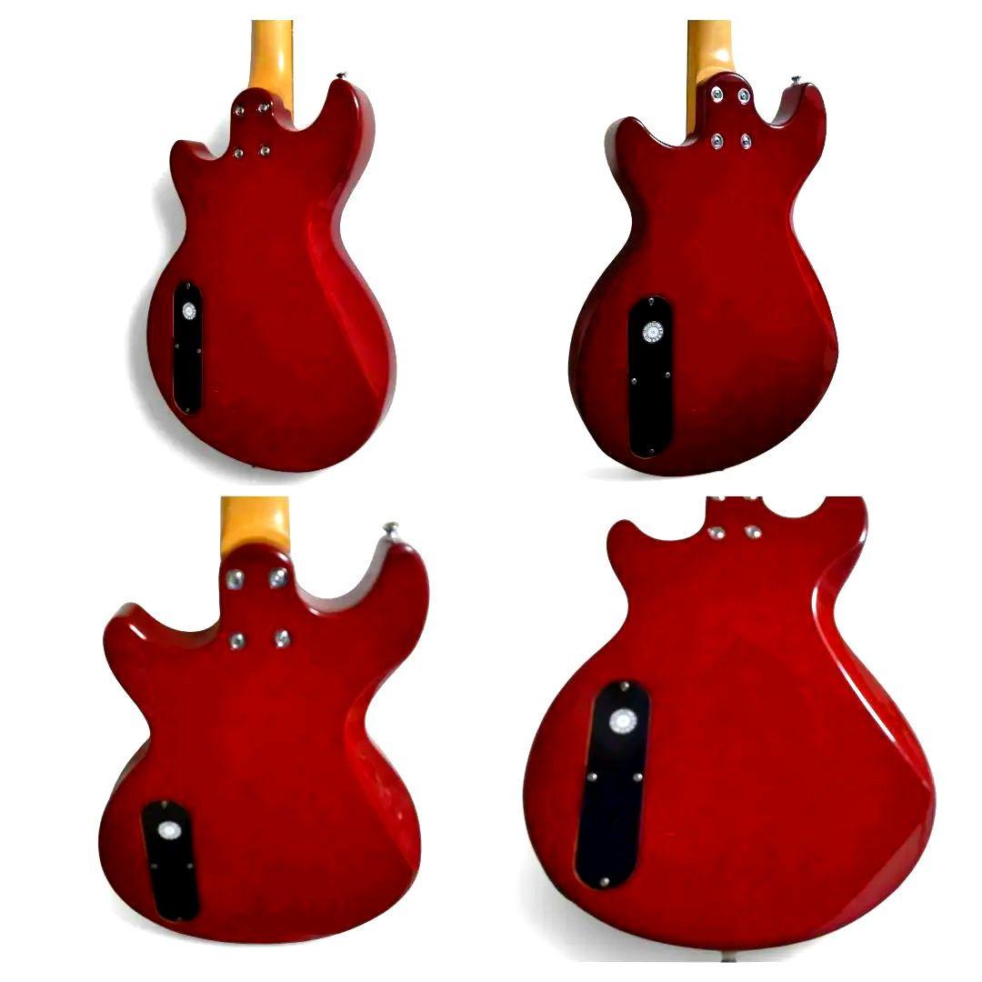 美品 BCリッチ マリオン 350 エレキギター STRB キルトメイプル 赤