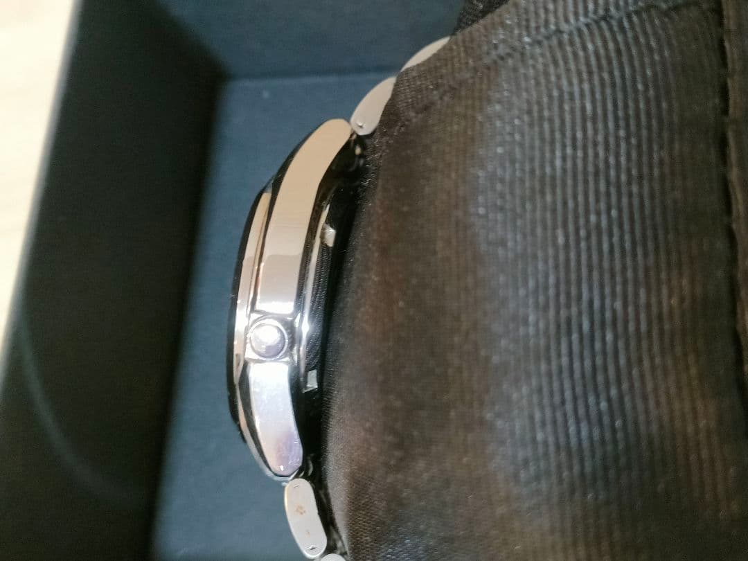 【美品】SEIKO 5 デイト 裏スケルトン 自動巻腕時計