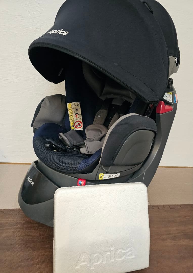 Aprica ディアターン プラス プレミアム 　ネイビーグレー　ベビーシート