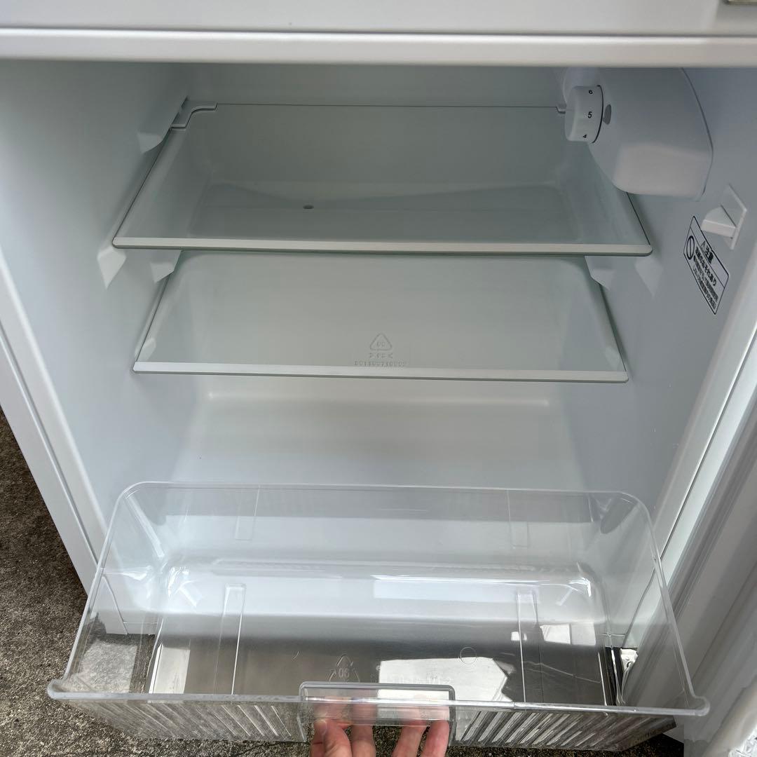 ニトリ　2ドア　ノンフロン　冷蔵庫　90L BR2C01WH 2025年製