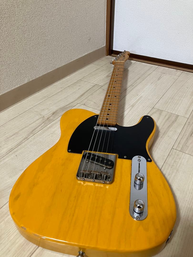 fender japan テレキャスター　バタースコッチブロンド