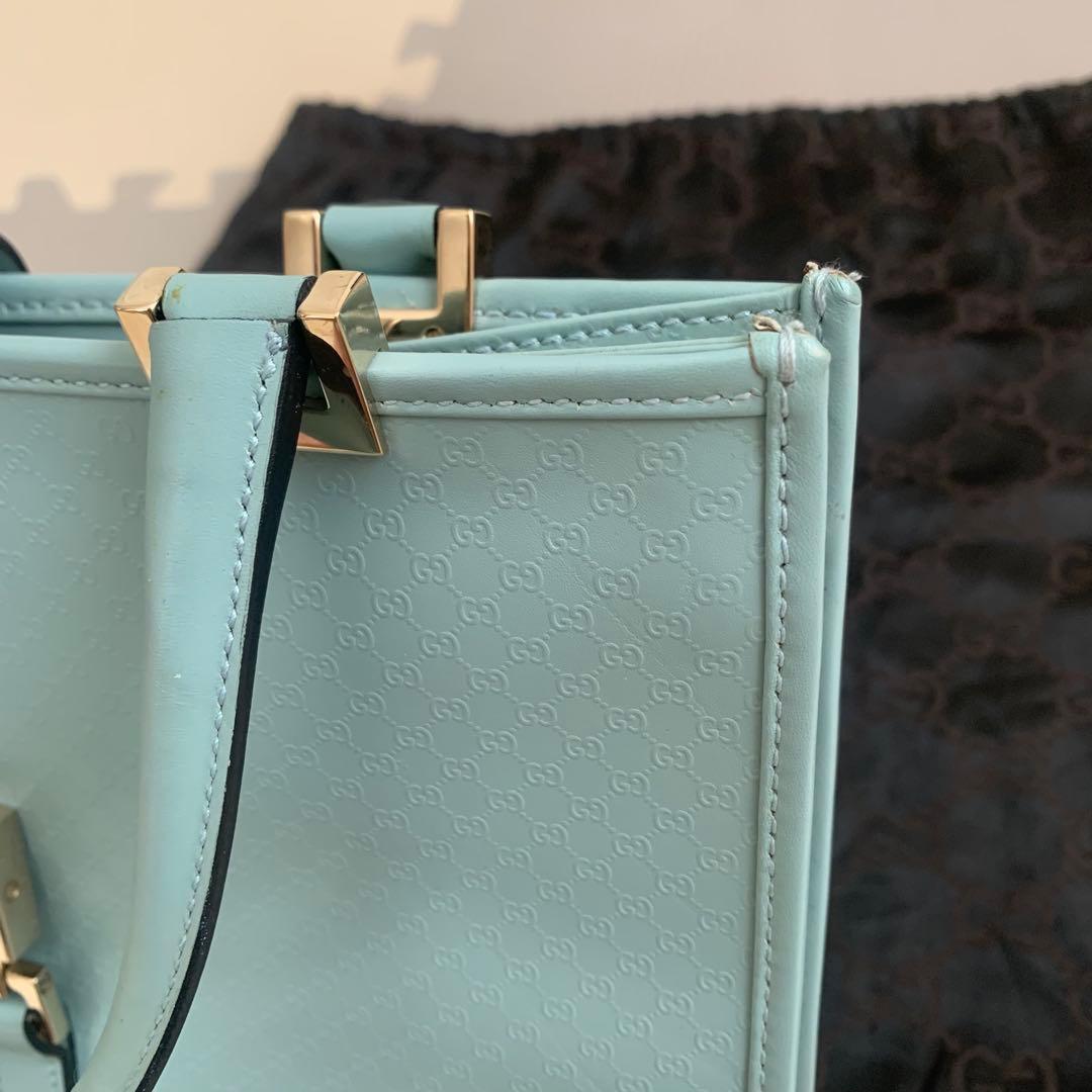 GUCCI グッチ ジャッキー マイクロGG柄 トートバッグ ハンドバッグ