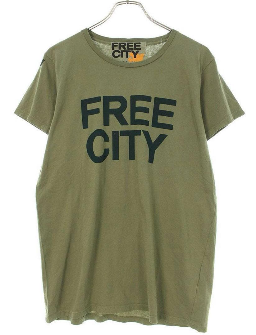 キムタク着 フリーシティー FREE CITY Tシャツ L 初期ロゴ - メルカリ