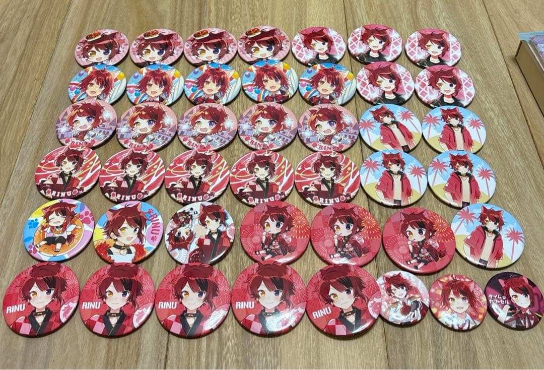 すとぷり 莉犬 りいぬ くん 缶バッジ まとめ売り 缶バ - メルカリ