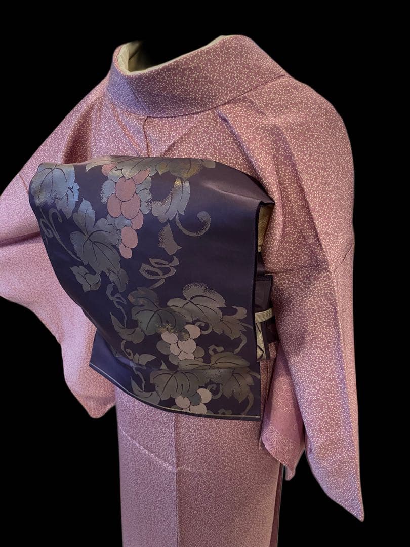 江戸小紋 小花流水文様 付け下げ訪問着 卒業式 入学式 お茶会 お出かけ