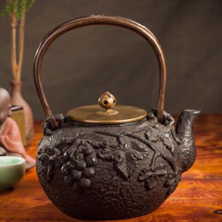 急須 伝統工芸 手作り 鉄分補給 鉄瓶　011