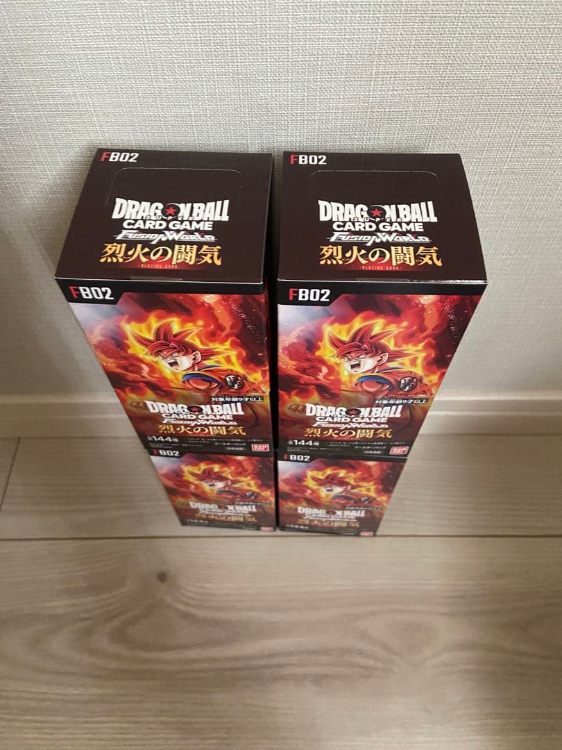 烈火の闘気　4BOX