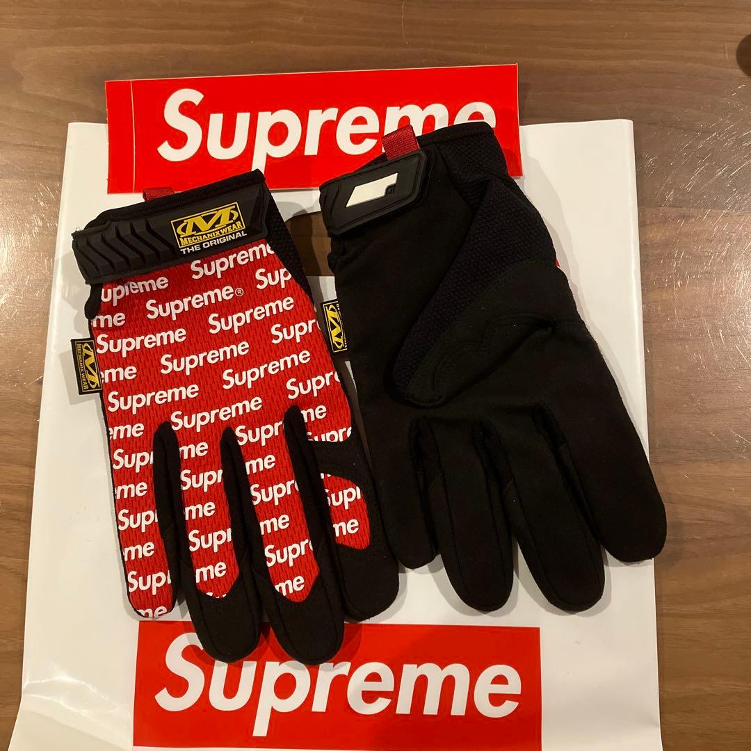 Supreme Mechanix Wear グローブ レッド/ブラック L Supreme Mechanix Wear