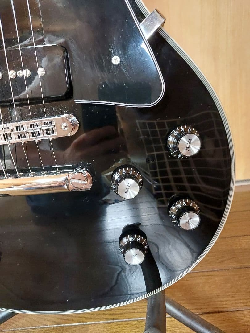 Burny 　レスポールカスタム　P90
