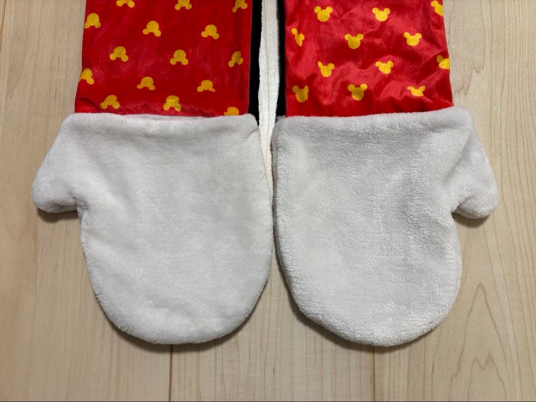 【ディズニー】ミッキー・ミニー マフラーファンキャップ