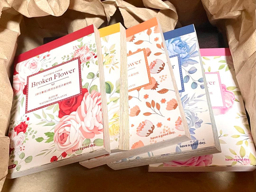 大量】コラージュ素材 まとめ売り 整理 最後の箱！