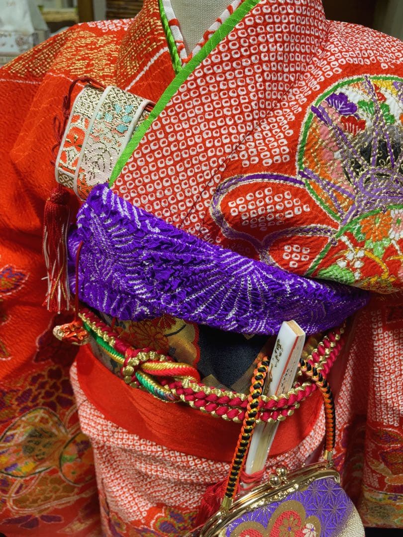 七五三7歳様絞り柄フルセット