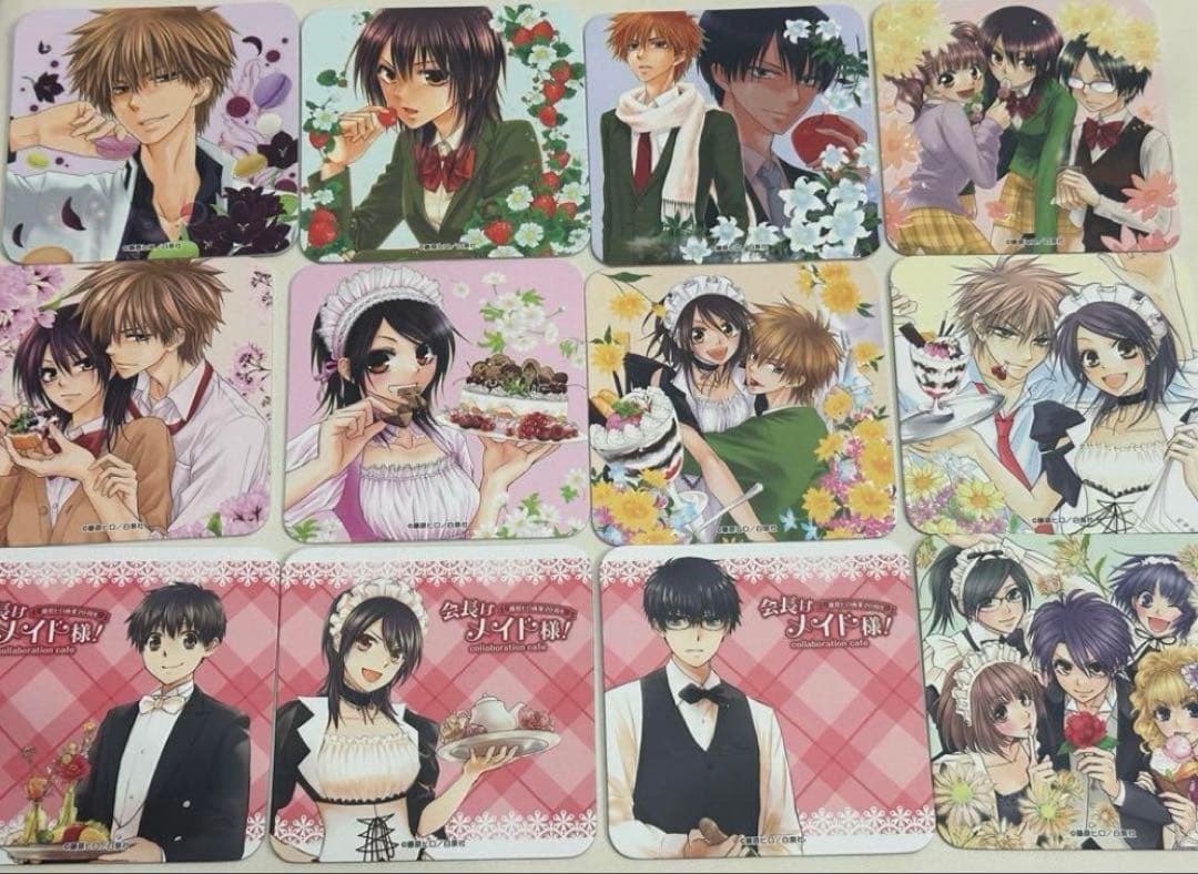 会長はメイド様】コラボカフェ LALADX コースター コンプリート