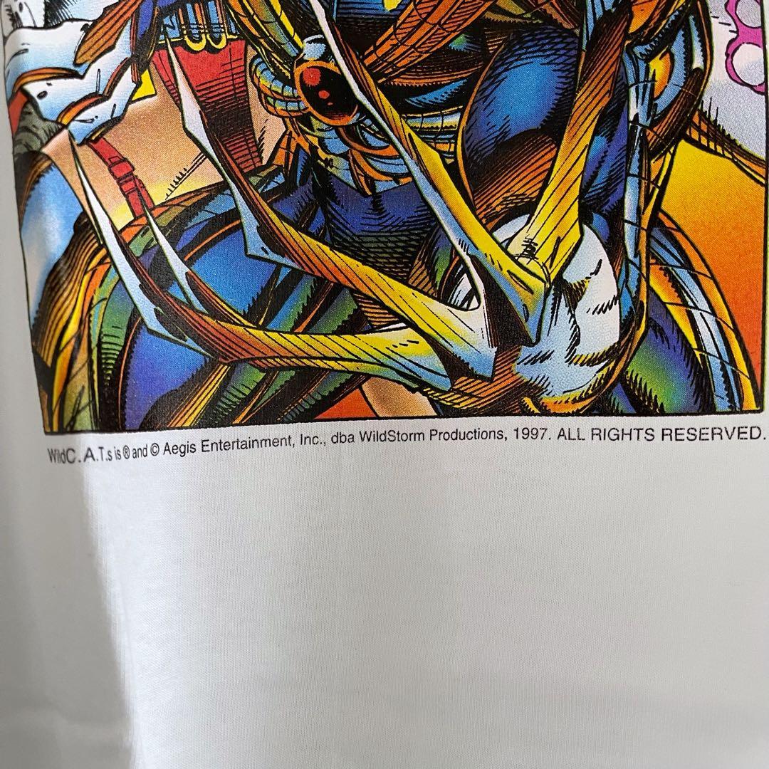 Wildcats Tシャツ Lサイズ アメコミ Jim Lee ビンテージ