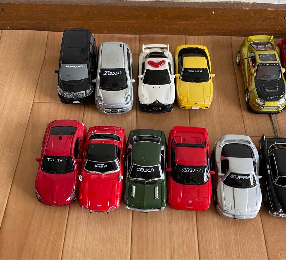 ミニカー　トヨタ　日産　マツダ　合計19台