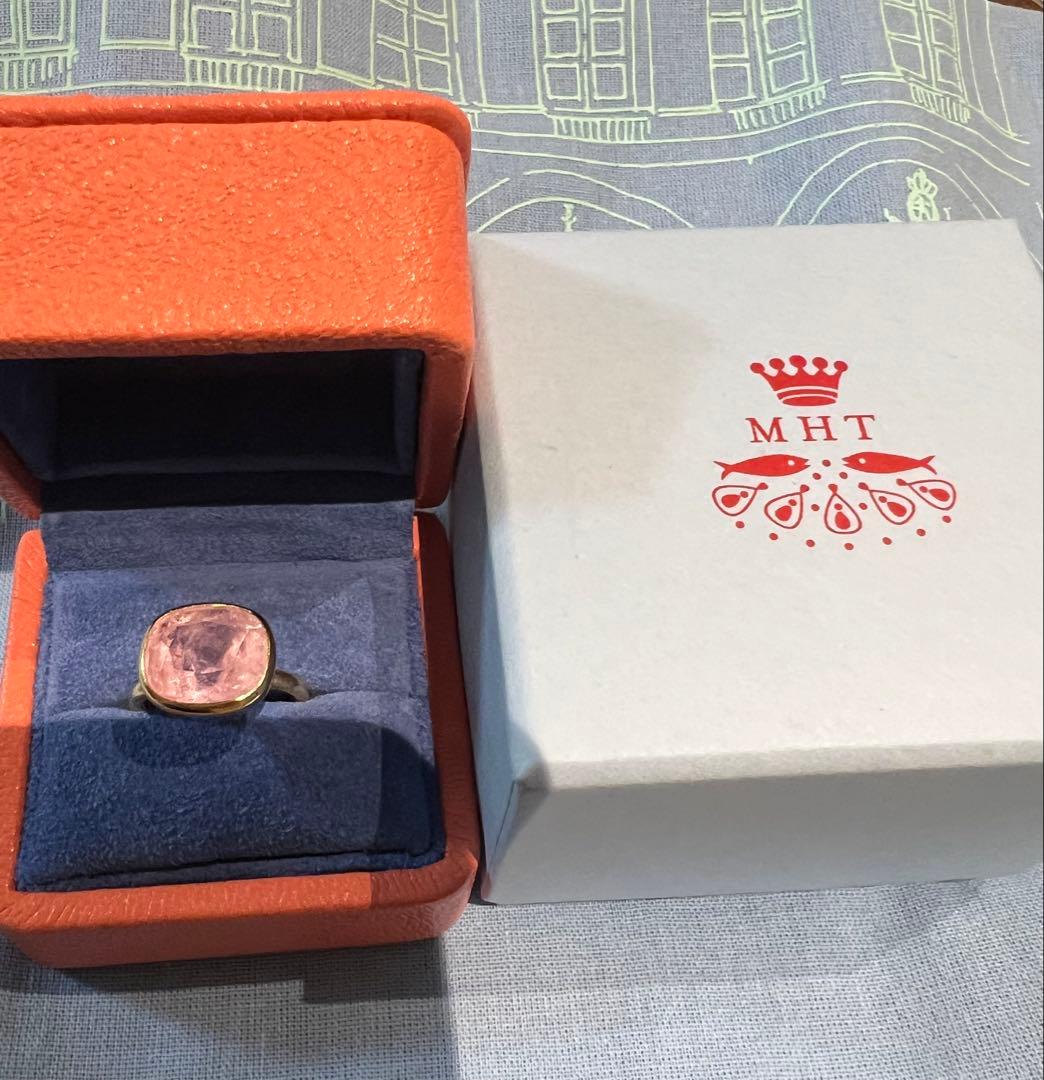 ま*】様 マリーエレーヌドゥタイヤック　希少　キャンディピンクトルマリンリング