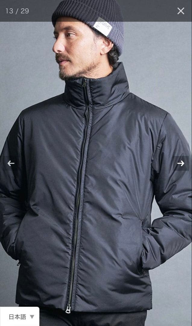 【新品・タグ付き】　Magine 中綿ジャケット　黒　メンズMサイズ