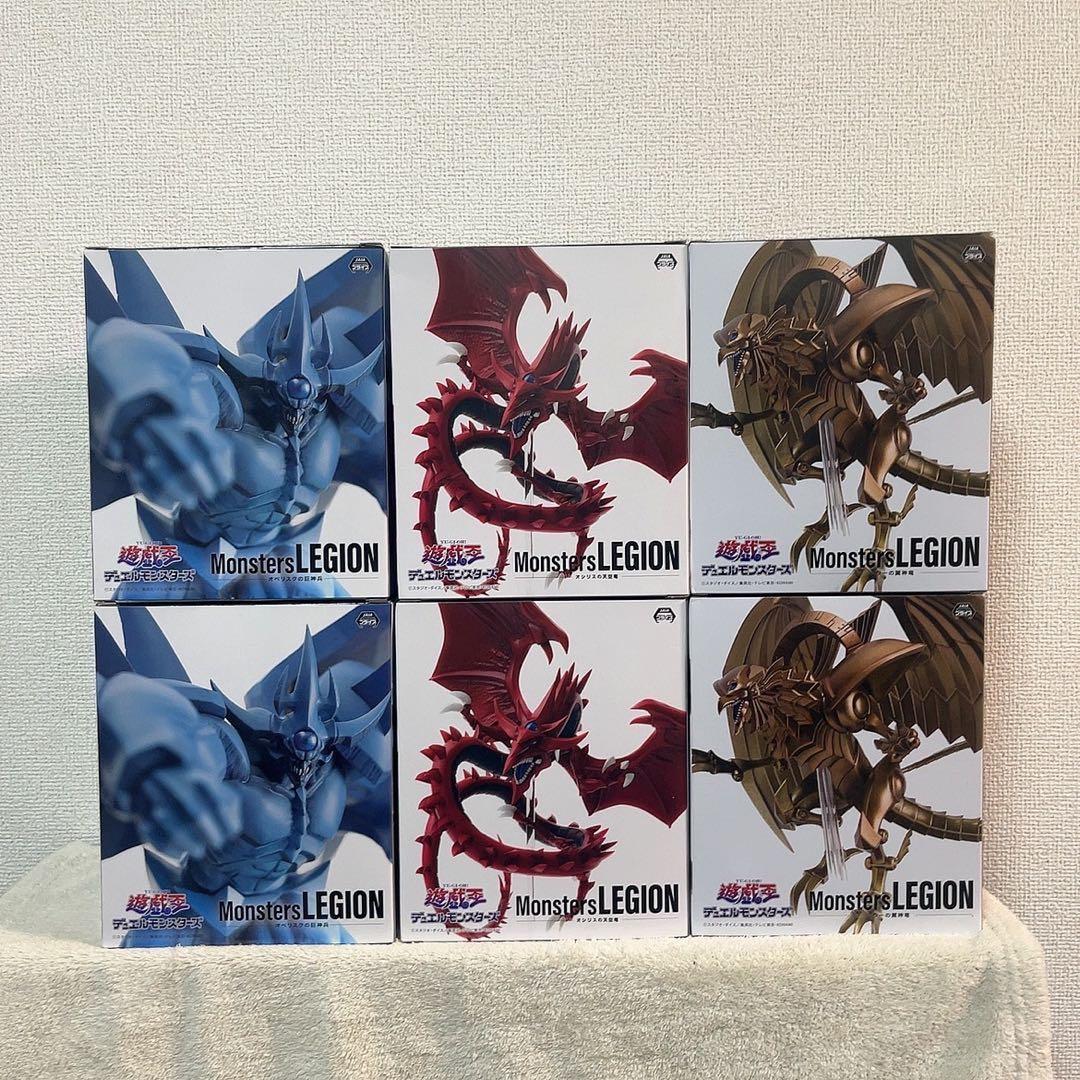 遊戯王 デュエルモンスターズ Monster LEGION 三幻神 フィギュア