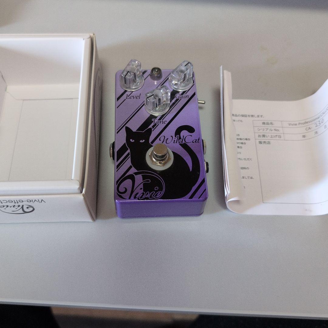 【なお】ivie WildCat ギター オーバードライブ エフェクター Vivie Wild Cat」エフェクターレビュー！ | 魔法の箱研究所