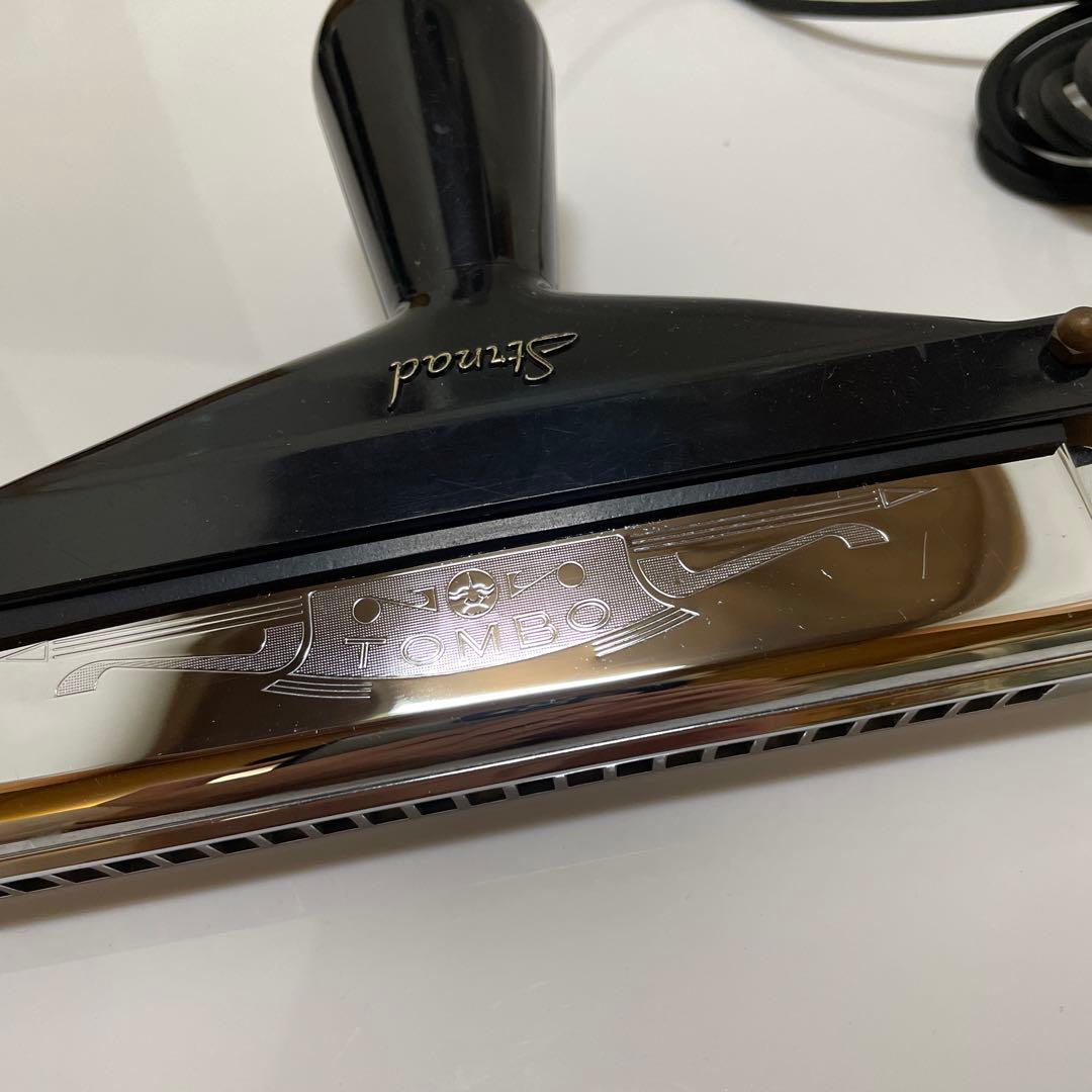 珍品 美品 TOMBO UNICA ハーモニカ ケーブル付き 動作OK