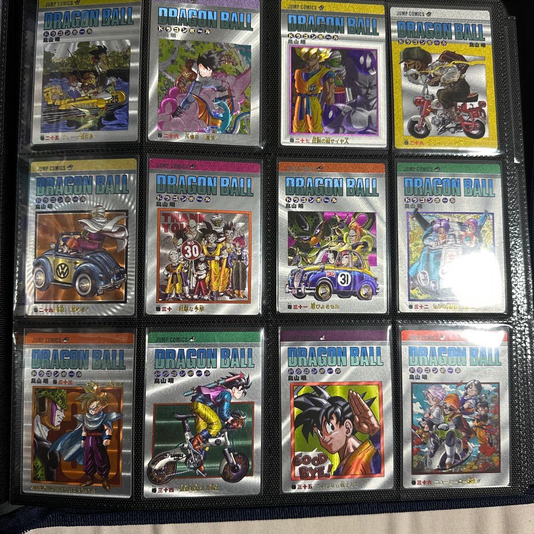【海外限定】ドラゴンボール 表紙カード 42枚フルコンプ　箔押し
